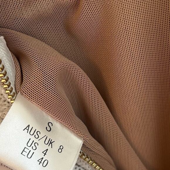 BRONX & BANCO Ester Sequin & Bead Embellished Plunge Neck Gown - Picture 11 of 11